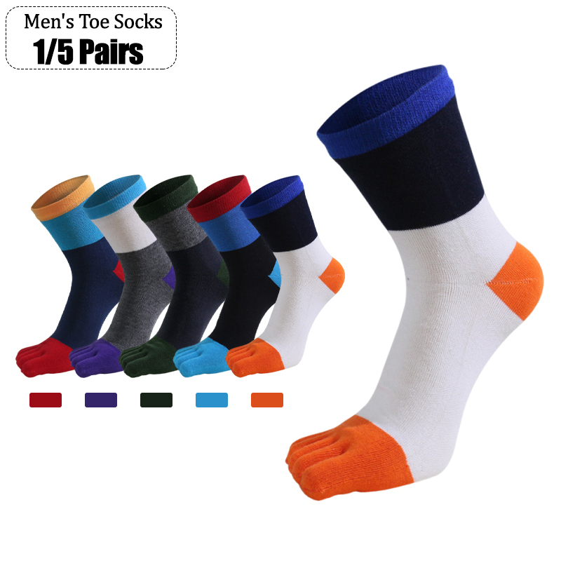 Toe Sock Split - 1/5 Pasang Kaus Kaki Lima Jari
