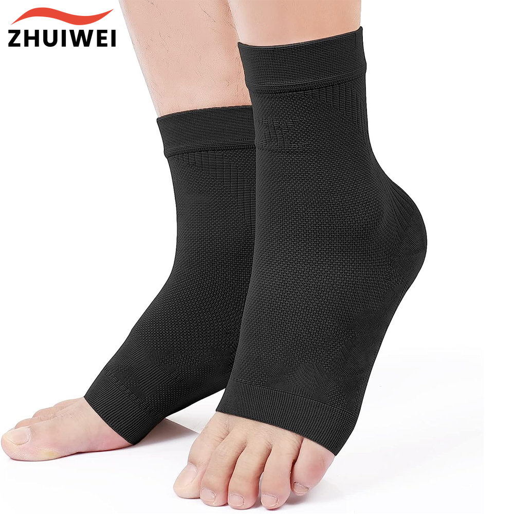 Ankle Brace Sock - 1 pasang penyangga kompresi pergelangan kaki,
