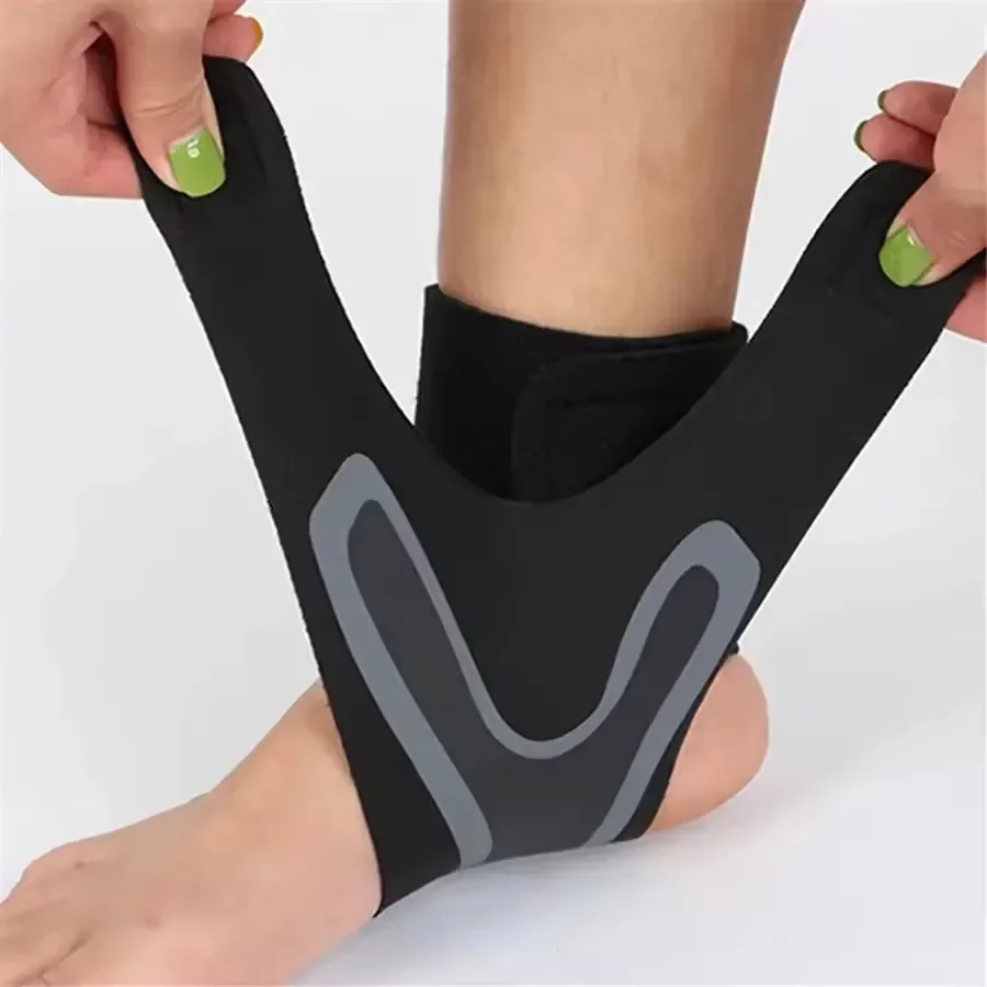 Ankle Brace Sock - Penyangga Pergelangan Kaki, Kompresi, Bernapas, untuk