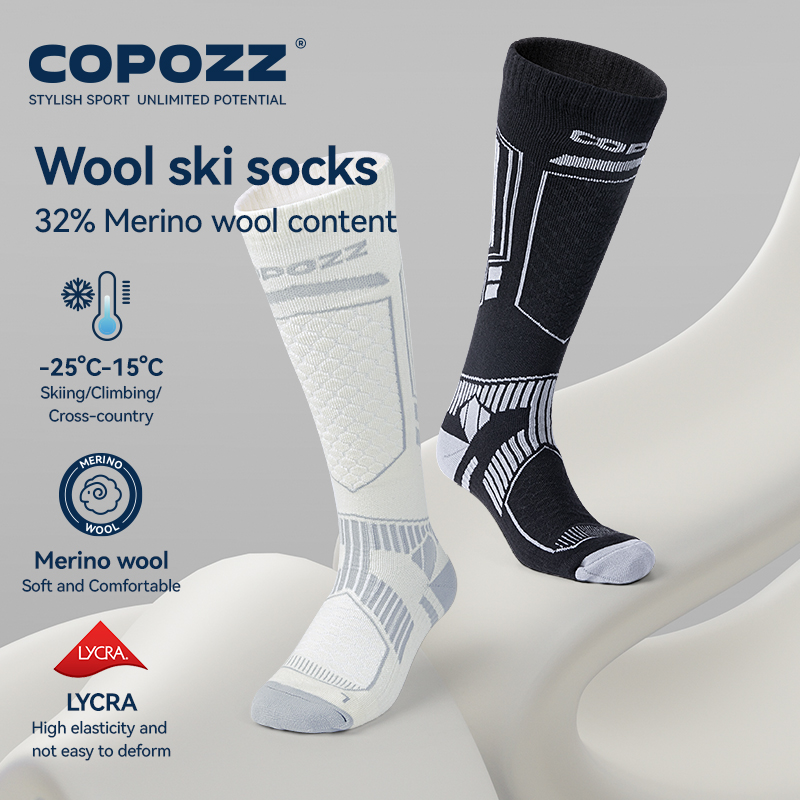 Thermal Sock Winter - Kaus kaki Ski panjang COPOZZ, kaus