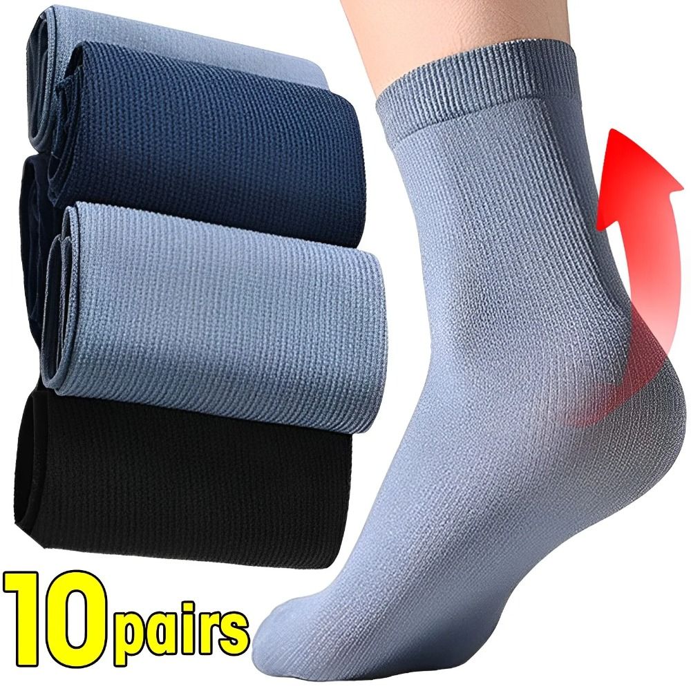Silk Sock Bamboo - 10 pasang kaus kaki sutra es