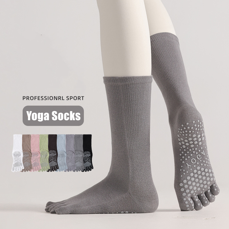 Toe Sock Split - 1 Pasang Kaus Kaki Yoga Wanita