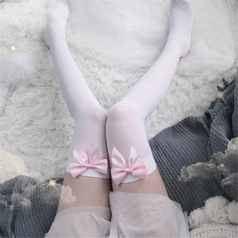 Thigh High Sock Stay Up - Kaus kaki wanita seksi kaus kaki