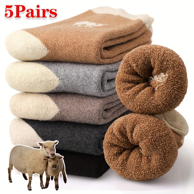 Thermal Sock Winter - 5 Pasang Kaus Kaki Musim Dingin
