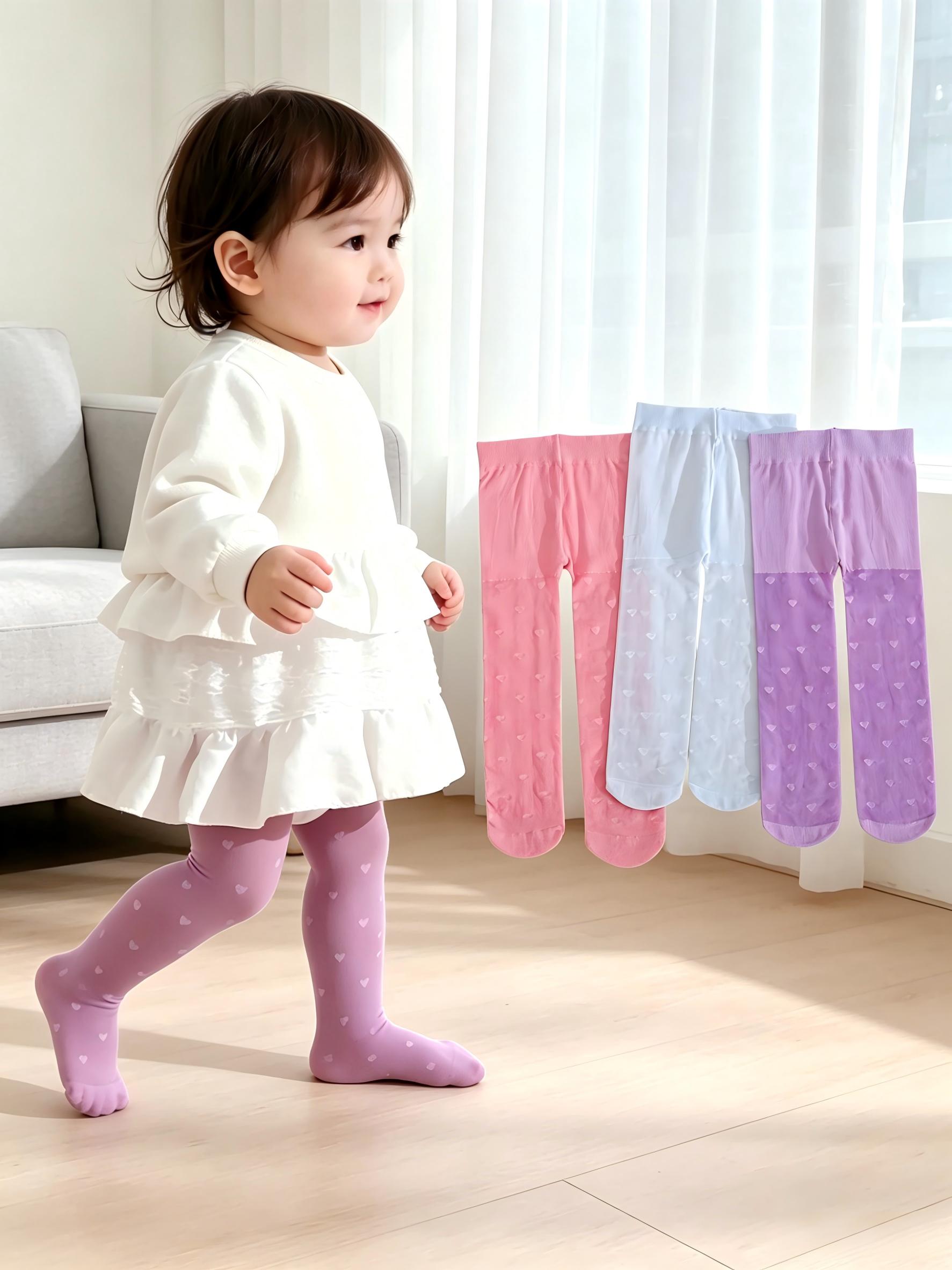 Tights Pantyhose Sheer - 3 Pasang Celana Ketat Tipis Motif