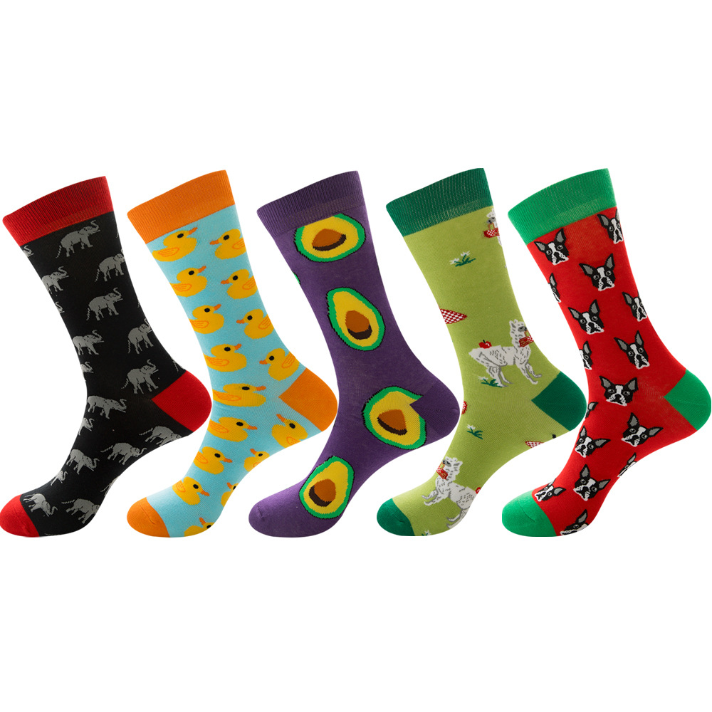 Cotton Crew Sock Pack - 5 Pasang Banyak Pack Pria Wanita