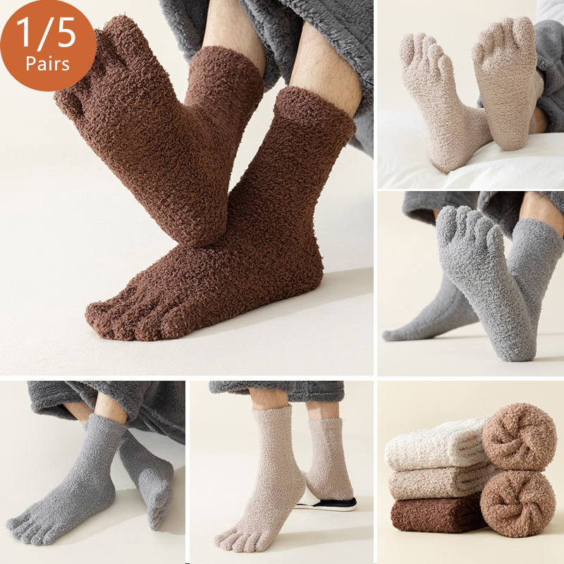 Thermal Sock Winter - 1/5 Pasang Kaus Kaki Jari Kaki