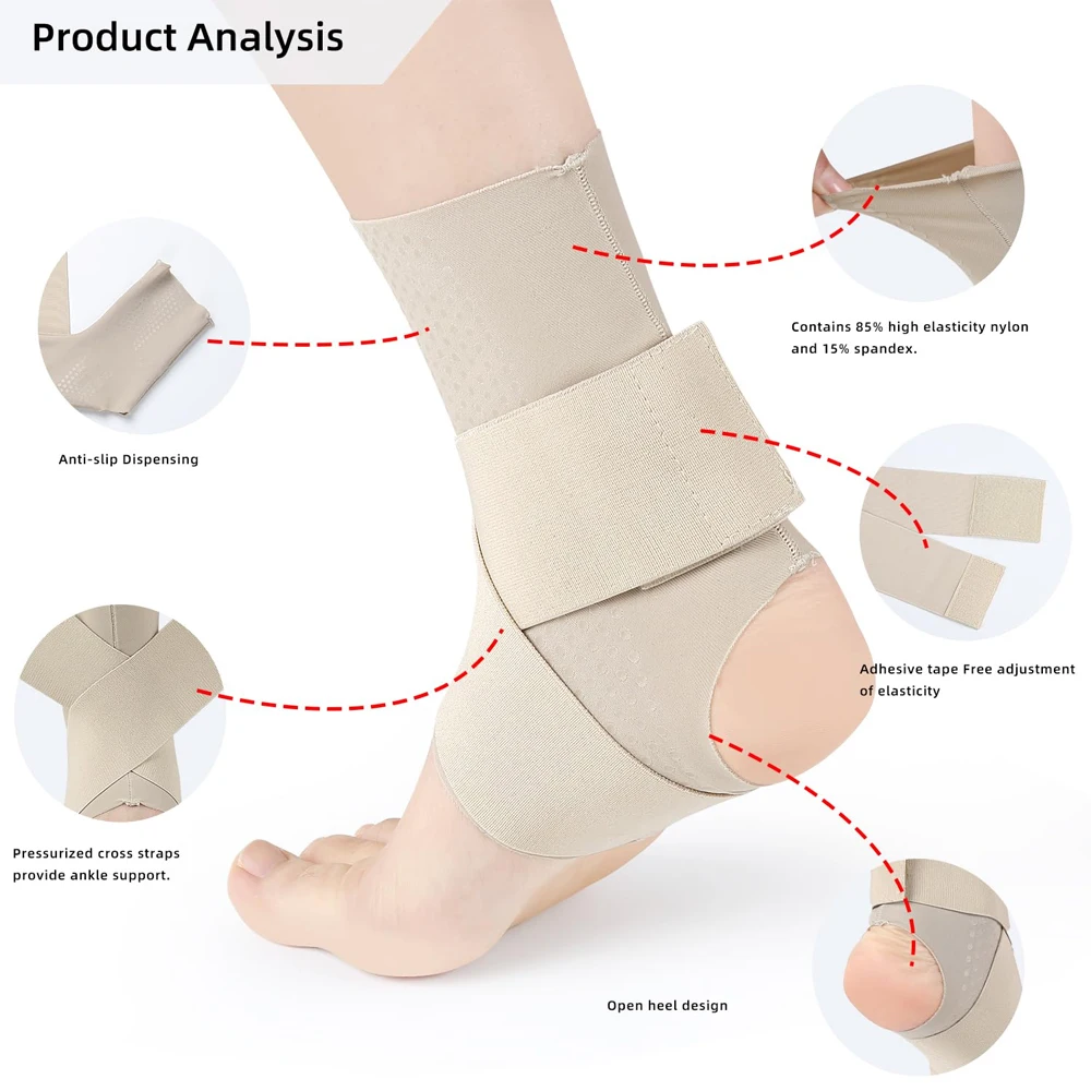 1 buah sarung pergelangan kaki - Ankle Brace Sock ulasan dan harga