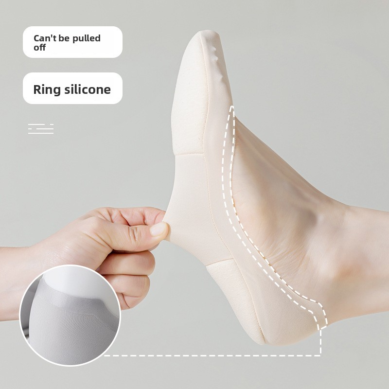 5 Pasang Set Kaus Kaki Wanita  - Invisibility Sock Loafer ulasan dan harga