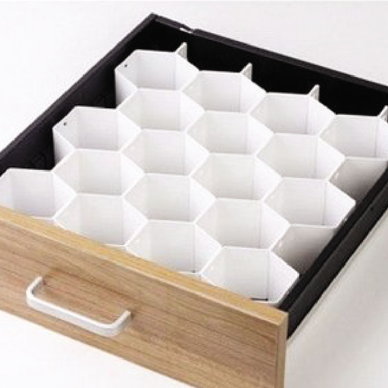 18 Papan Pembagi Laci Sarang L - Sock Organizer Tray ulasan dan harga