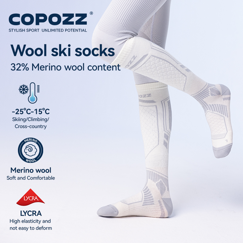 COPOZZ Kaus Kaki Ski Musim Din - Thermal Sock Winter ulasan dan harga