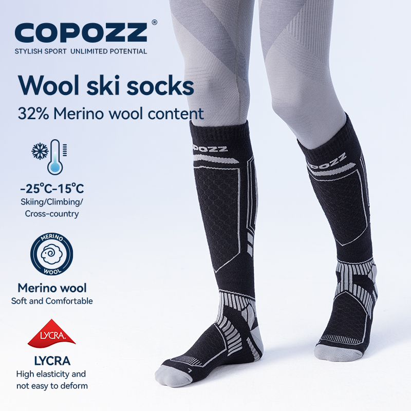 COPOZZ Kaus Kaki Ski Musim Din - Thermal Sock Winter ulasan dan harga