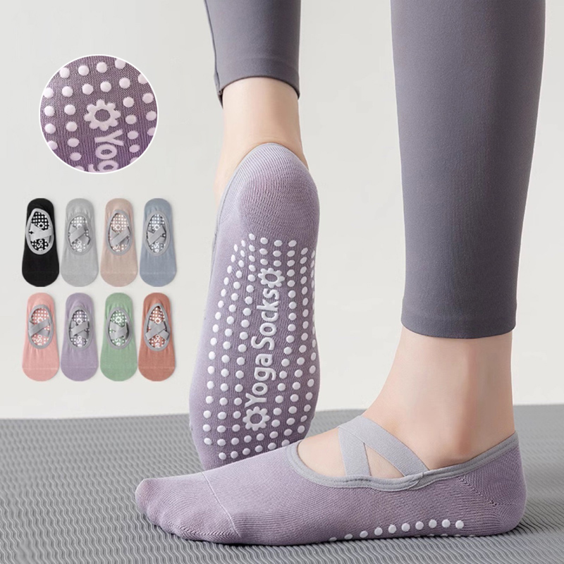 Kaus kaki Yoga bawah handuk be - Grip Sock Yoga ulasan dan harga