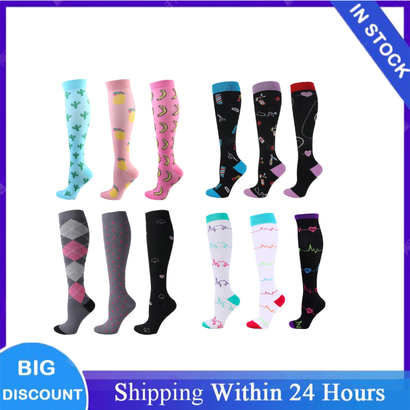 3 Pasang/Paket Berbagai Gaya K - Cotton Crew Sock Pack ulasan dan harga
