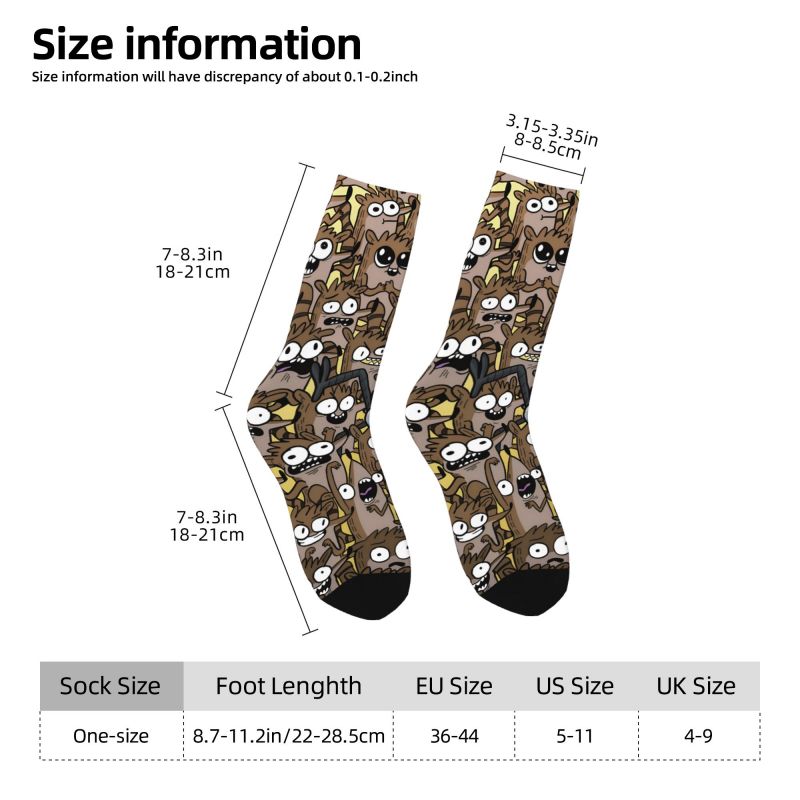 Kaos Kaki Santai Motif Kartun  - Dress Sock Men ulasan dan harga