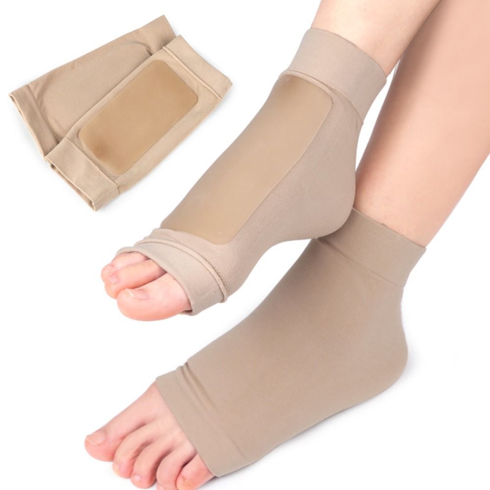 1 Pasang Kaus Kaki Gel Silikon - Ankle Brace Sock ulasan dan harga