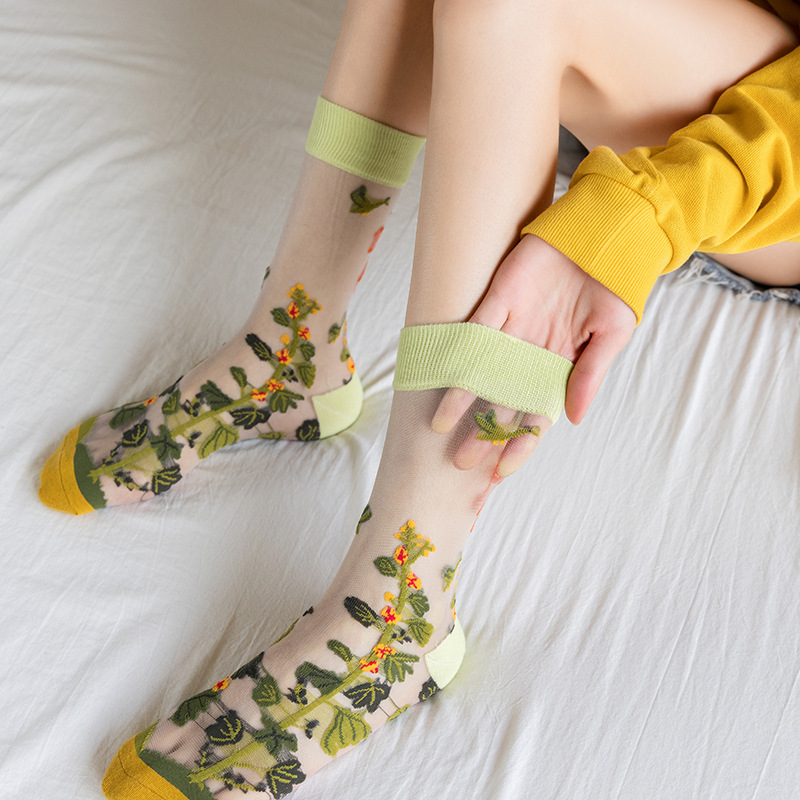 1/4 Pasang Kaus Kaki Sutra Kac - Silk Sock Bamboo ulasan dan harga
