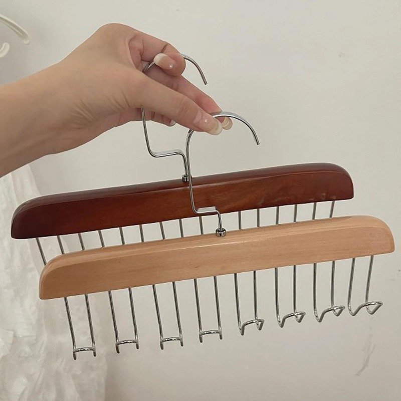 Gantungan Delapan Kait Kayu So - Sock Organizer Tray ulasan dan harga