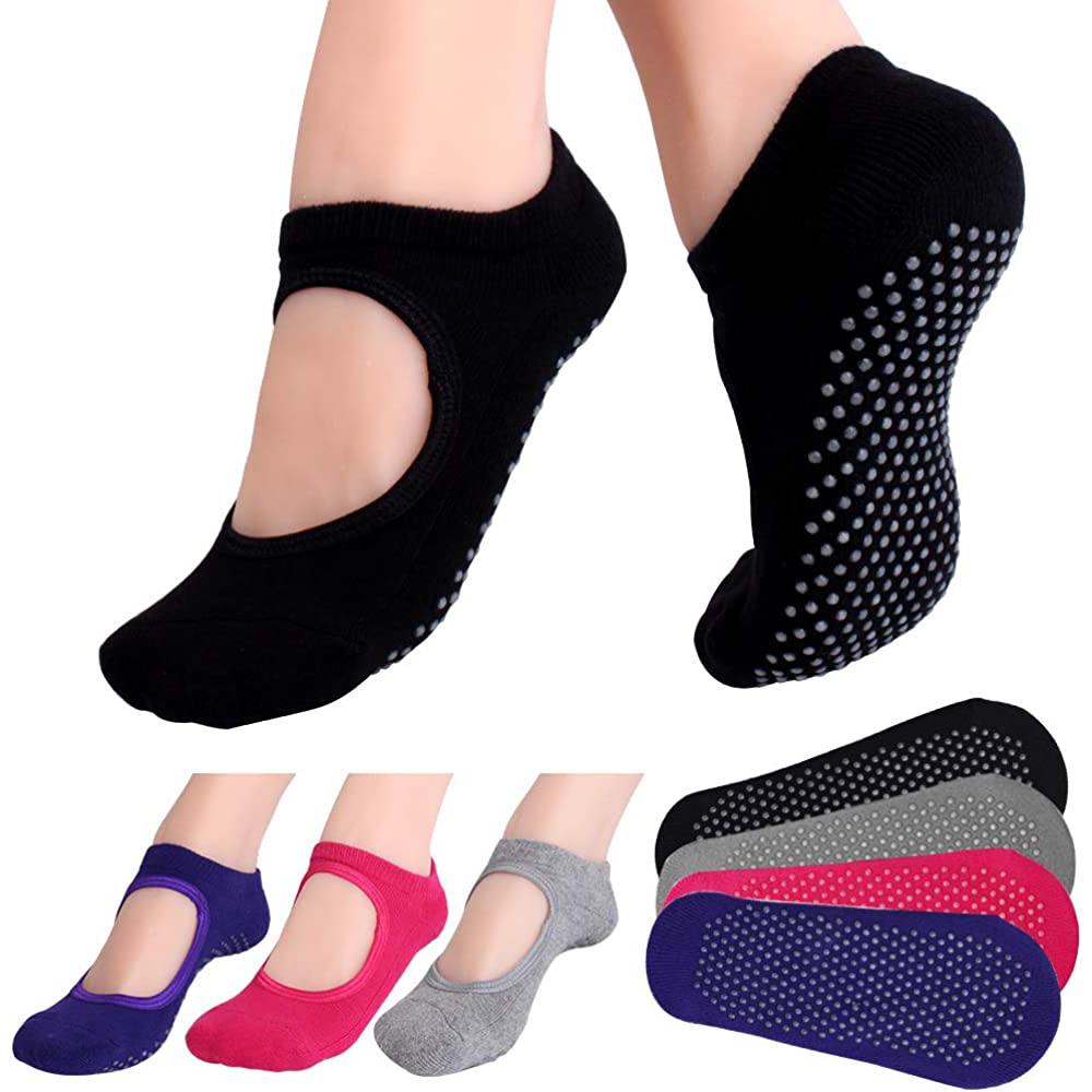 Kaus kaki Yoga olahraga wanita - Grip Sock Yoga ulasan dan harga