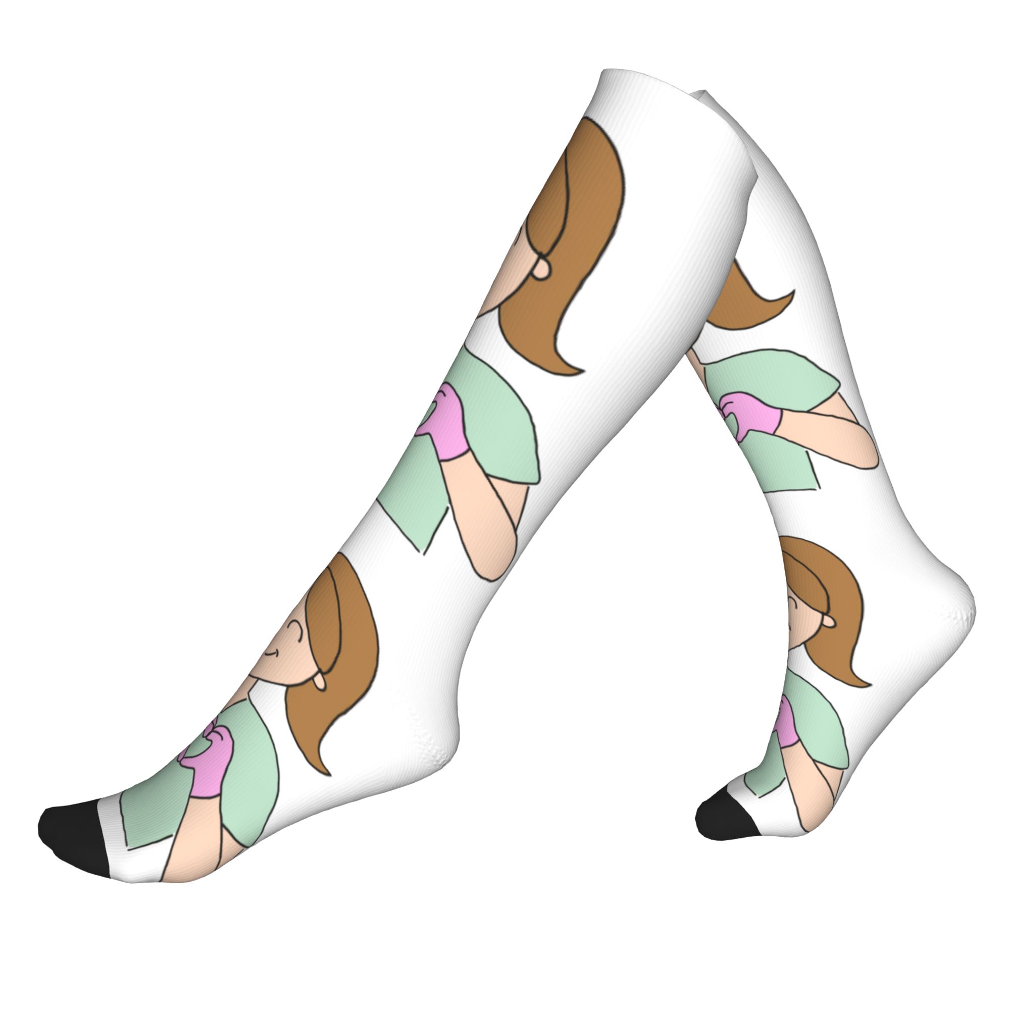 Kaus Kaki Harajuku Doctor Nurs - Compression Sock Medical ulasan dan harga
