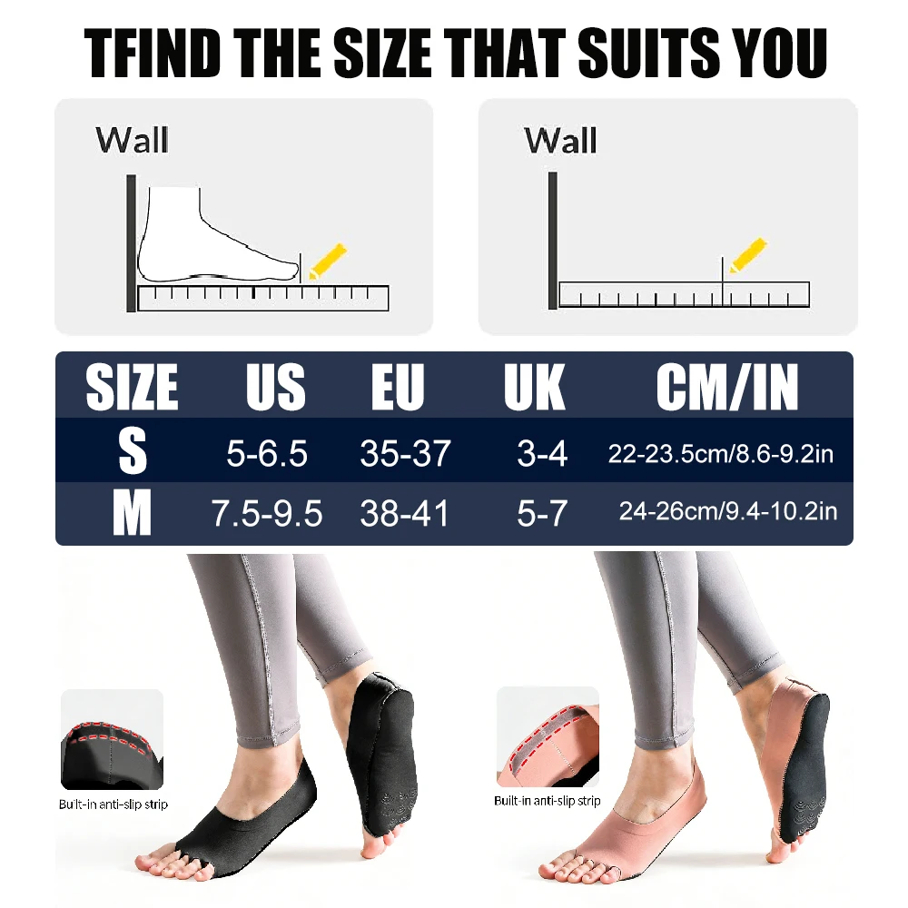 1 Pasang Kaus Kaki Yoga Tanpa  - Grip Sock Yoga ulasan dan harga