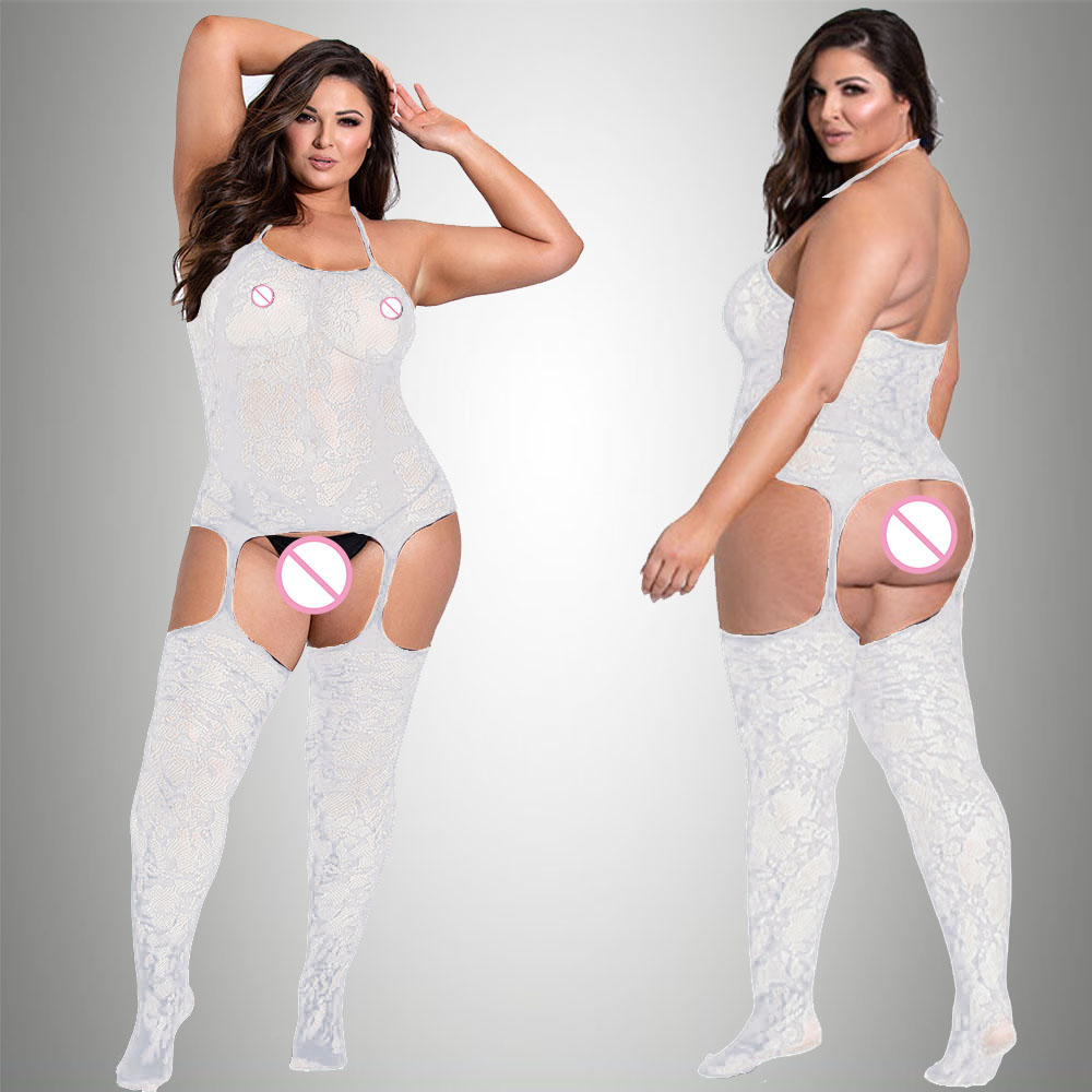 Bodystocking Plus Size Baru un - Fishnet Stocking Women ulasan dan harga