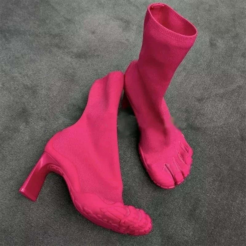 Sepatu Boots Wanita Model Lima - Toe Sock Split ulasan dan harga