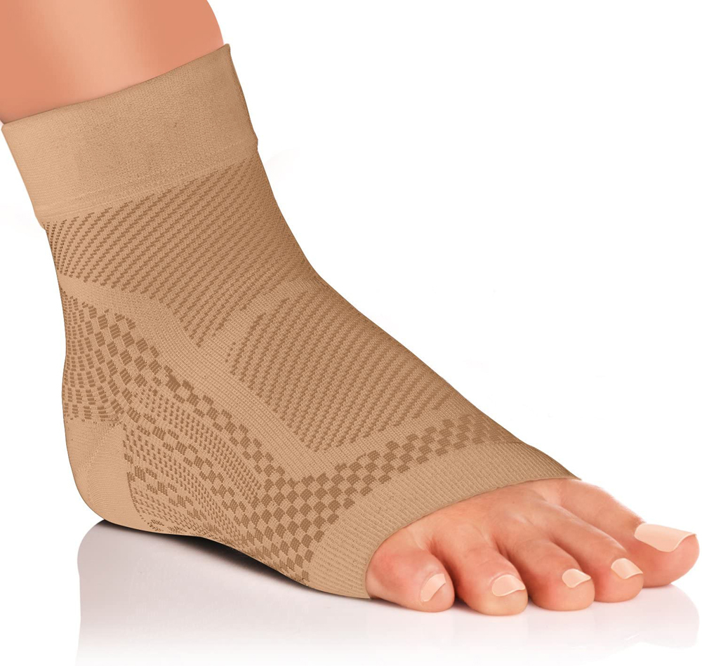 2 buah lengan penyangga lengku - Ankle Brace Sock ulasan dan harga