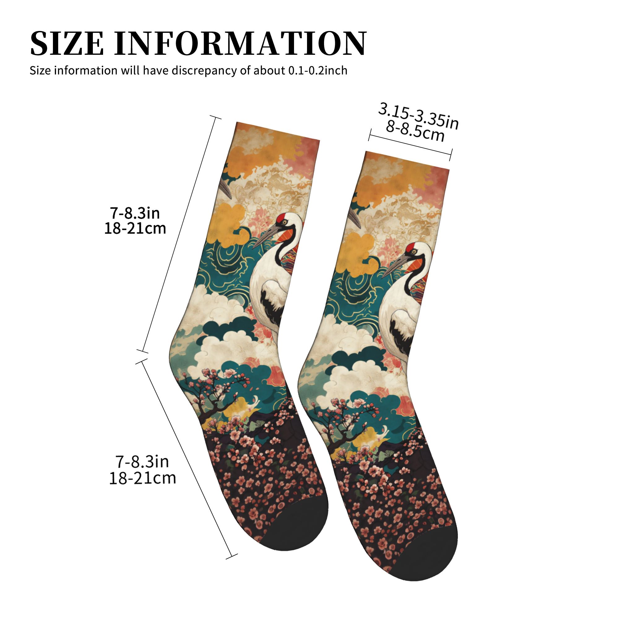 Kaus Kaki Pria Motif Ukiyo-e D - Dress Sock Men ulasan dan harga