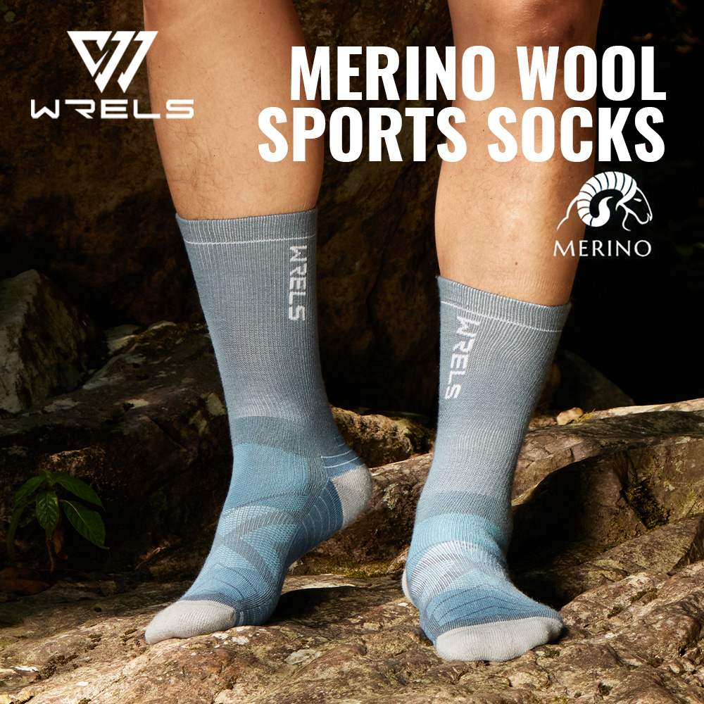Kaos Kaki Wol Merino WRELS 1/2 - Wool Hiking Sock ulasan dan harga