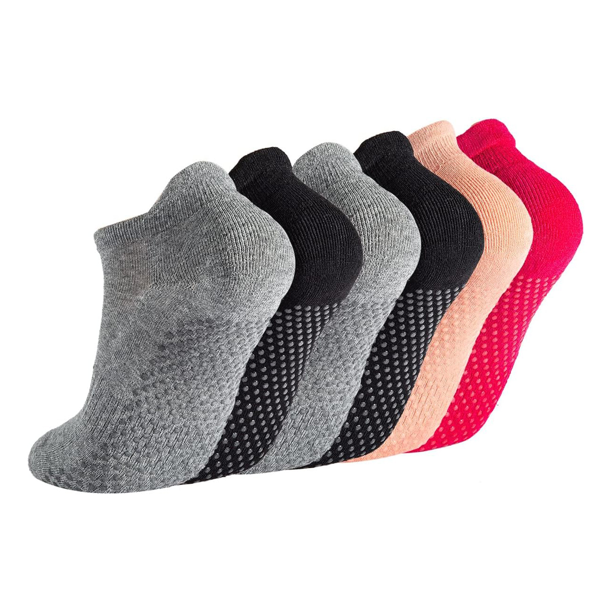 Kaus kaki Yoga wanita isi 6 pa - Grip Sock Yoga ulasan dan harga