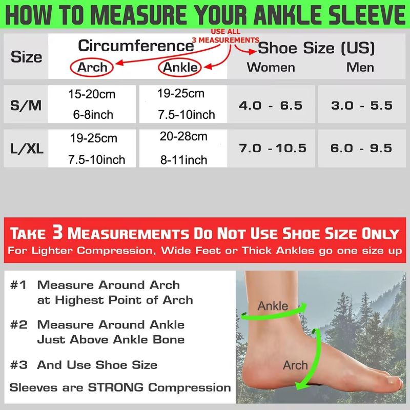 1 pasang kaus kaki penopang pe - Ankle Brace Sock ulasan dan harga